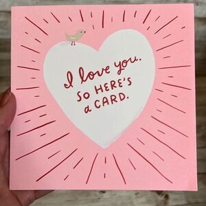 Funny Valentine’s Day Card by American Greetings 6.25” x 6.25” Brand New Wife